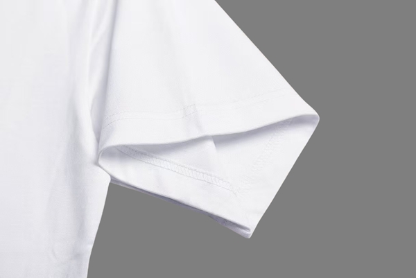 ブランドTシャツ角部分ディテール